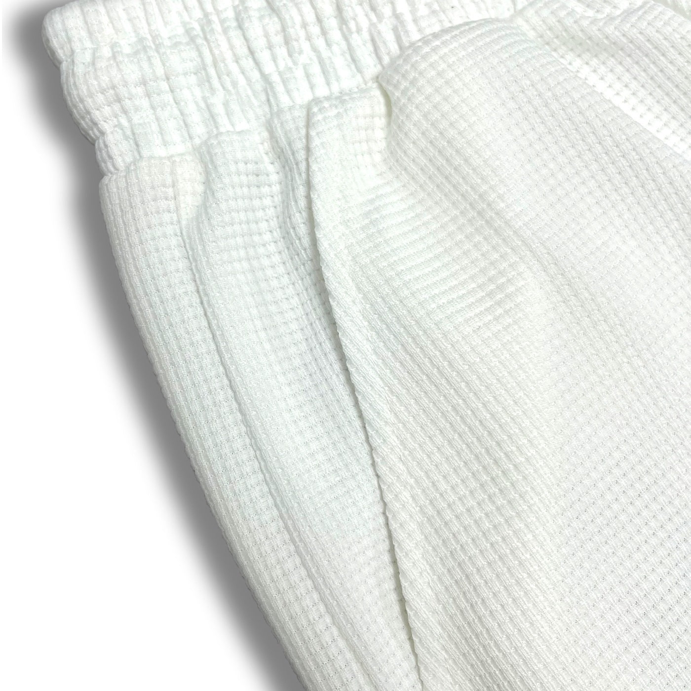 Men's Relaxed Fit Waffle Knit Jogging Pants with Drawstring & Side Pockets Chichicherry