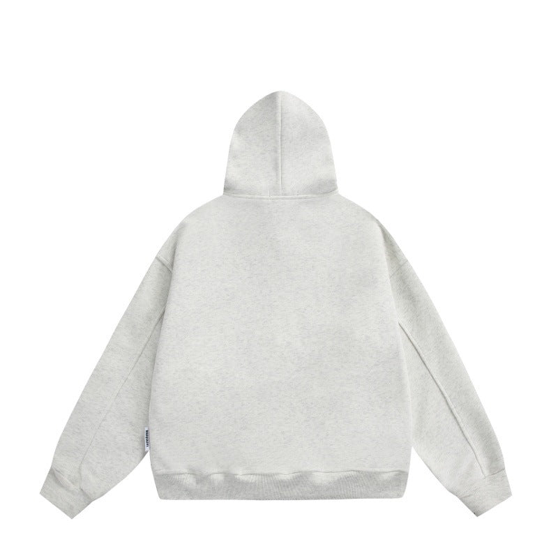 Unisex Oversize Hoodie with large slogan print and kangaroo pocket Chichicherry