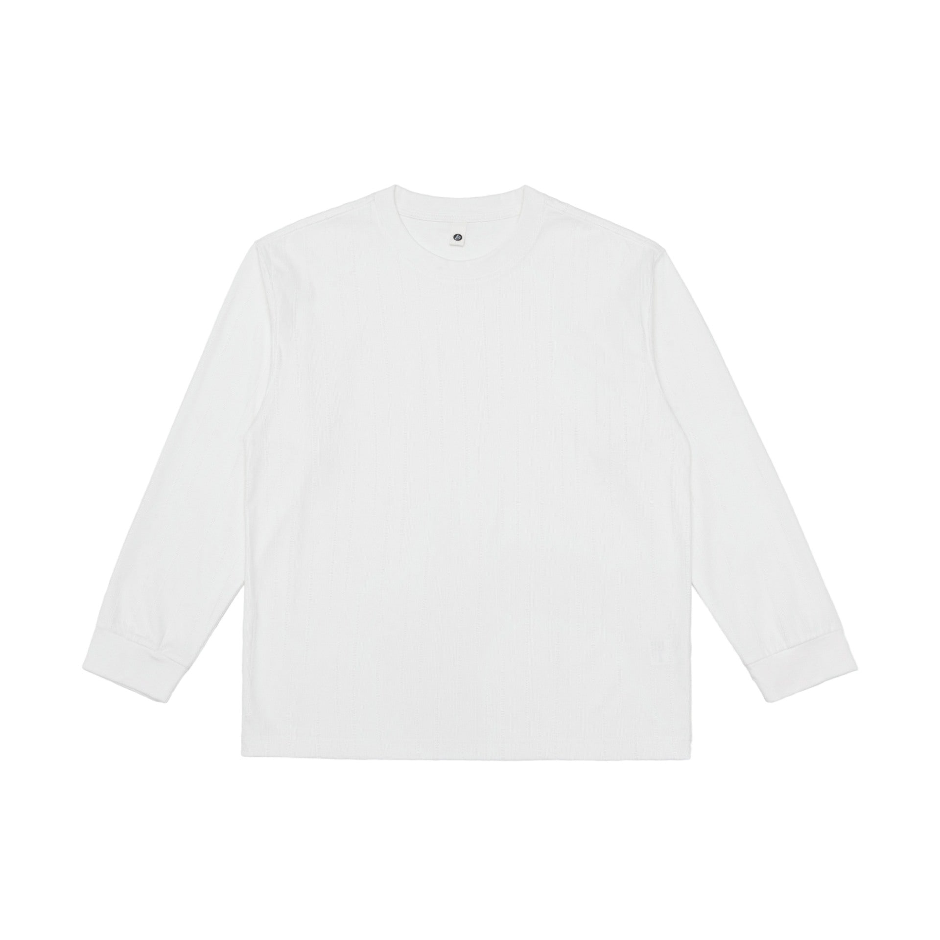 Unisex Premium long-sleeve shirt made of structured jersey with reinforced round neck Chichicherry
