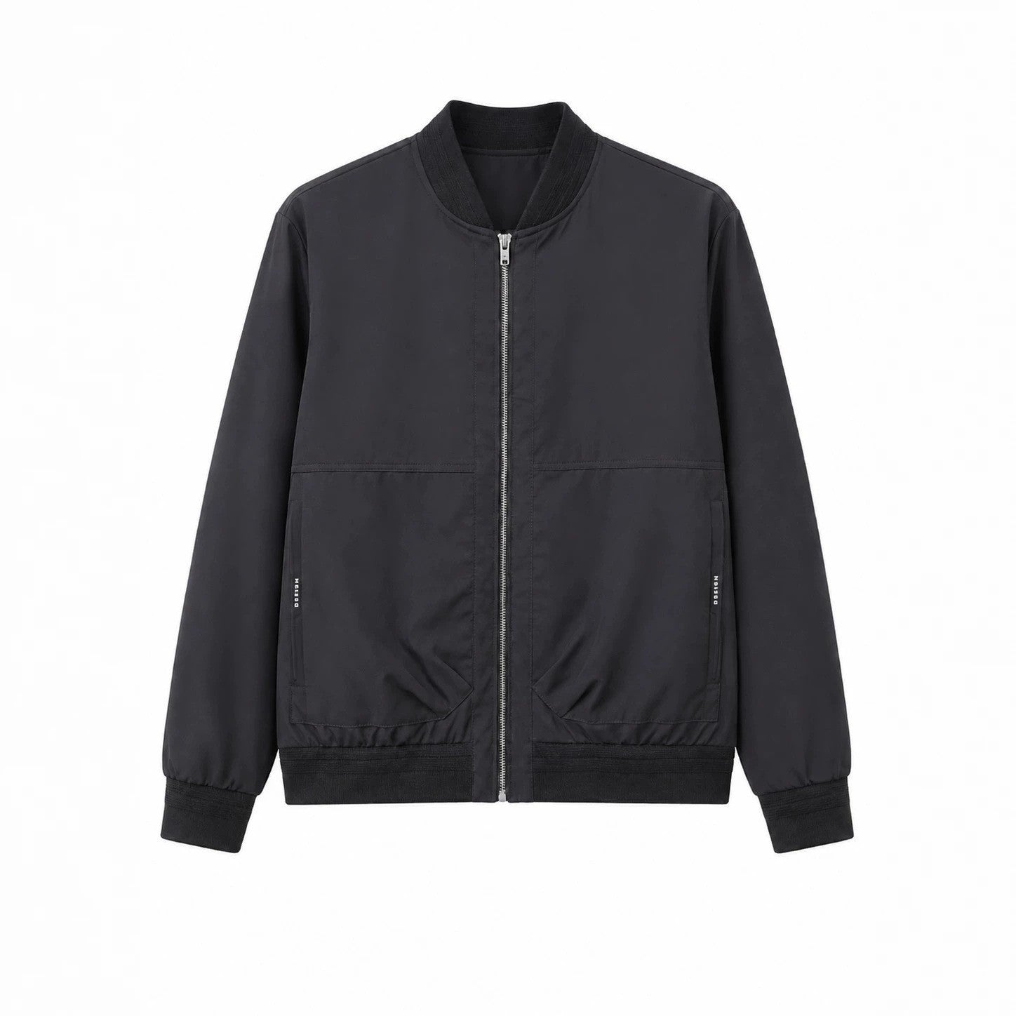 Men's Urban lightweight bomber with full-length zipper and ribbed cuffs Chichicherry