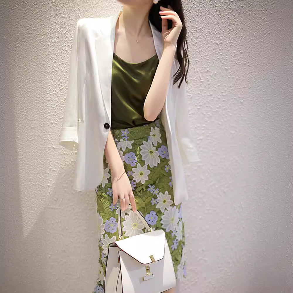Women Elegant and Versatile Blazer Jacket Drune