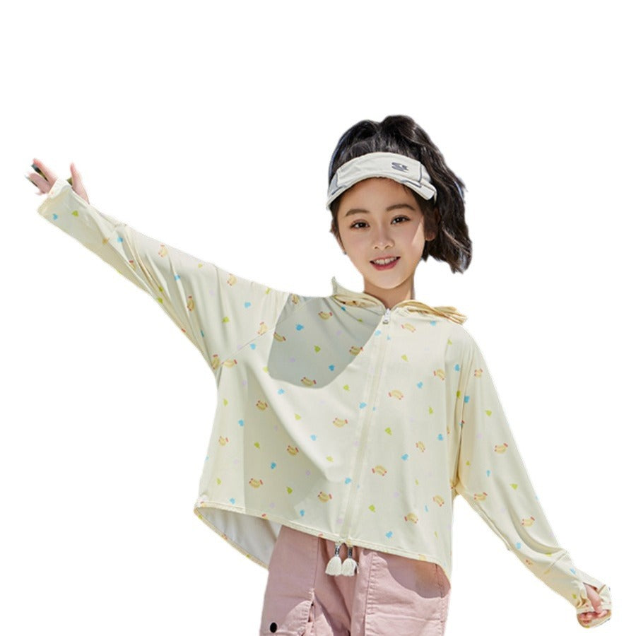 Women's Summer UV Protection Jacket with Hood Chichicherry