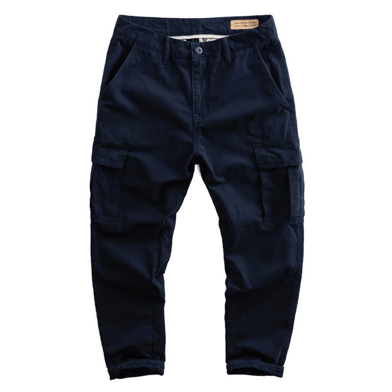 Herren Cargo-Hose mit taperter Passform, Utility-Taschen und verstärkten Nähten Chichicherry