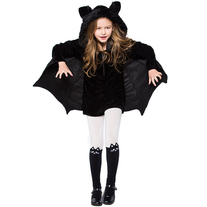 Girls Leggings with Cat Design Chichicherry