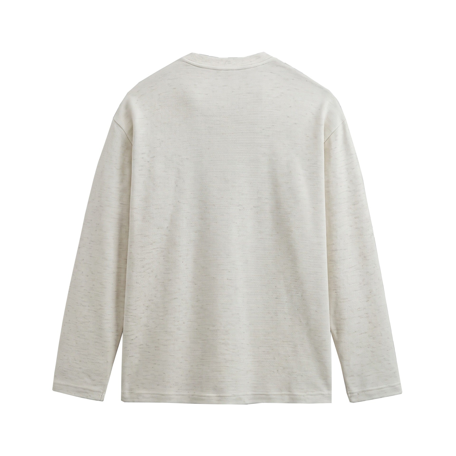 Women's fine-knit sweatshirt with textured knit, round neck and loose fit Chichicherry