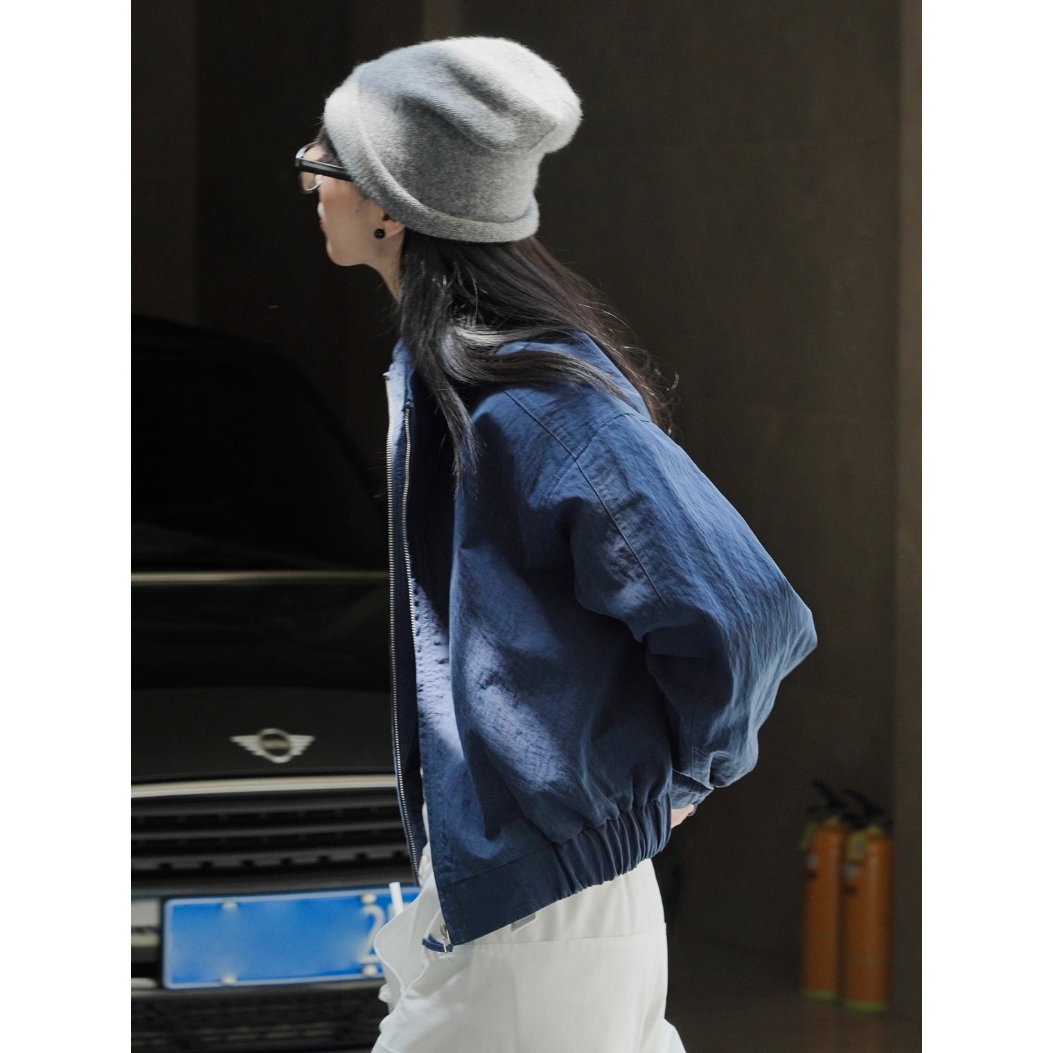 Women’s denim baseball cap with adjustable closure Chichicherry