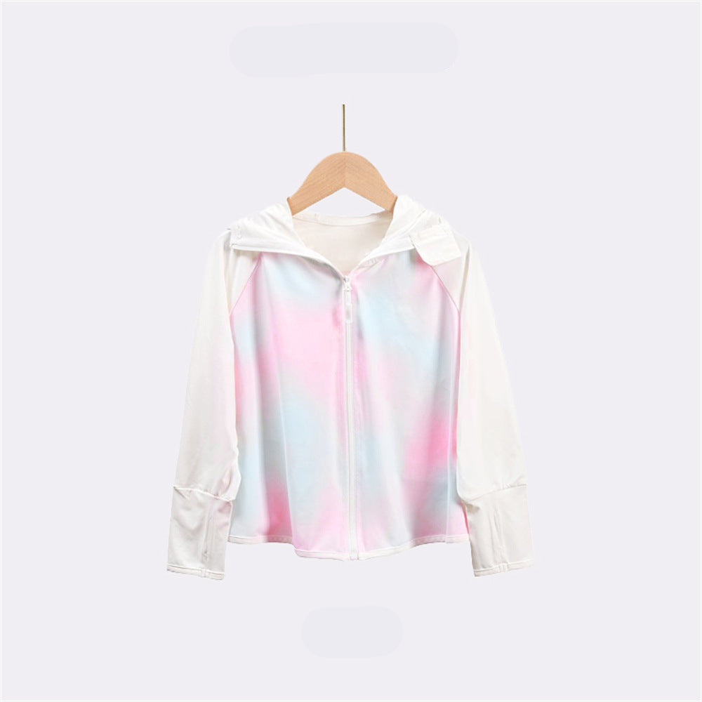 Ladies UV protection jacket with hood and soft material Chichicherry