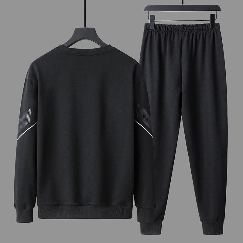 Men's sporty leisure training set made of sweatshirt & joggers with zip pockets Chichicherry