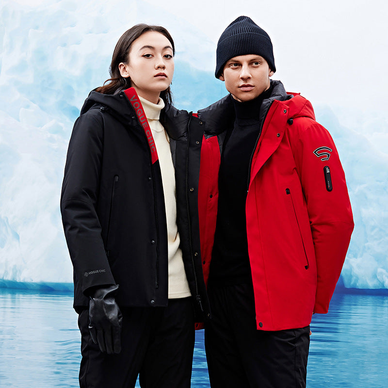 Men's windproof and breathable softshell parka with hood Chichicherry