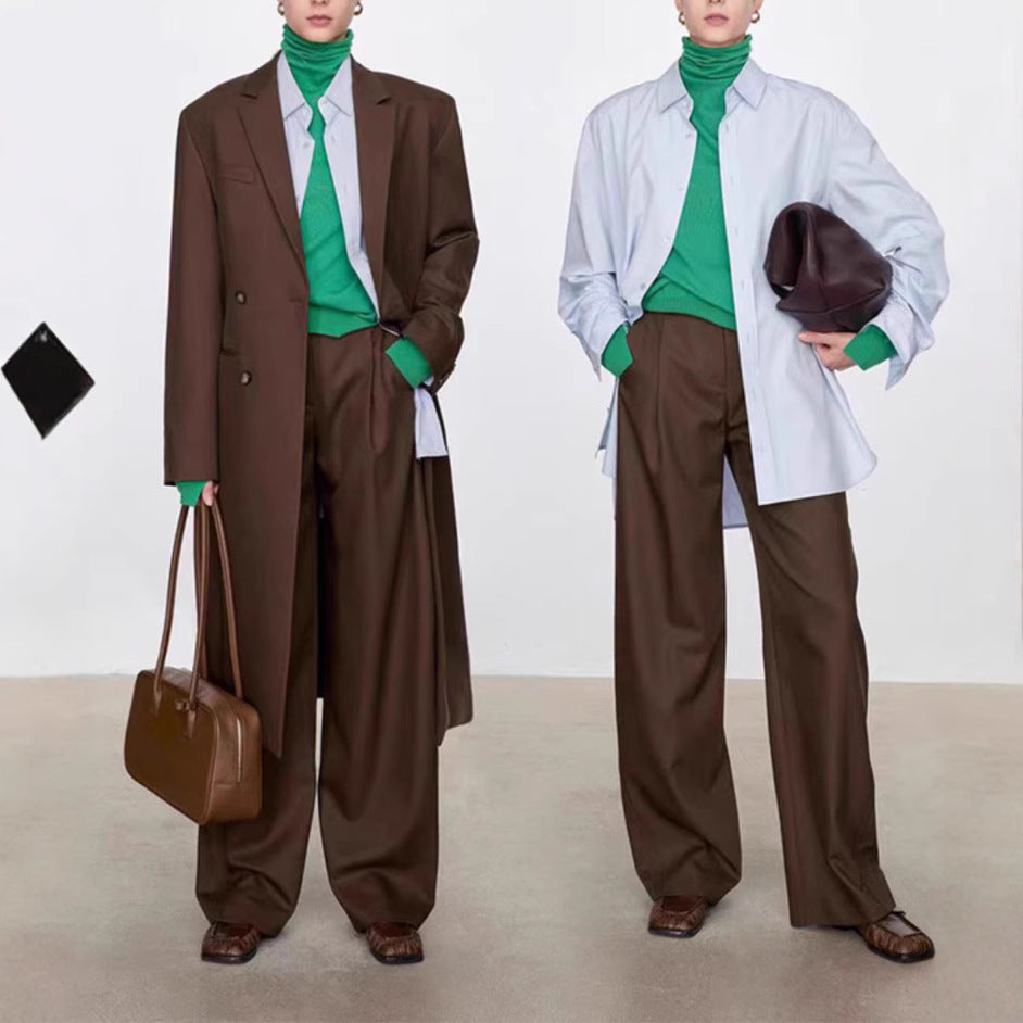 Women Elegant and Comfortable High-Waist Culotte Pants Drune