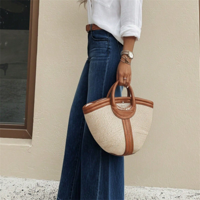 Women's High-Waisted Extra Wide Flare Jeans from Chichicherry