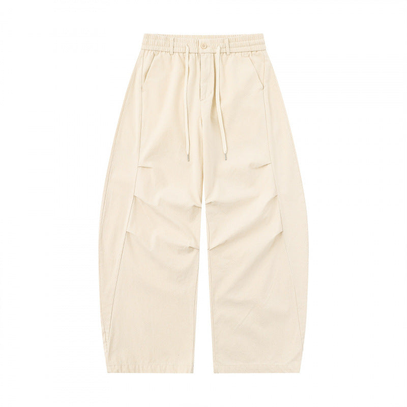 Unisex Oversize Balloon Pants with drawstring waistband and boxy silhouette Chichicherry
