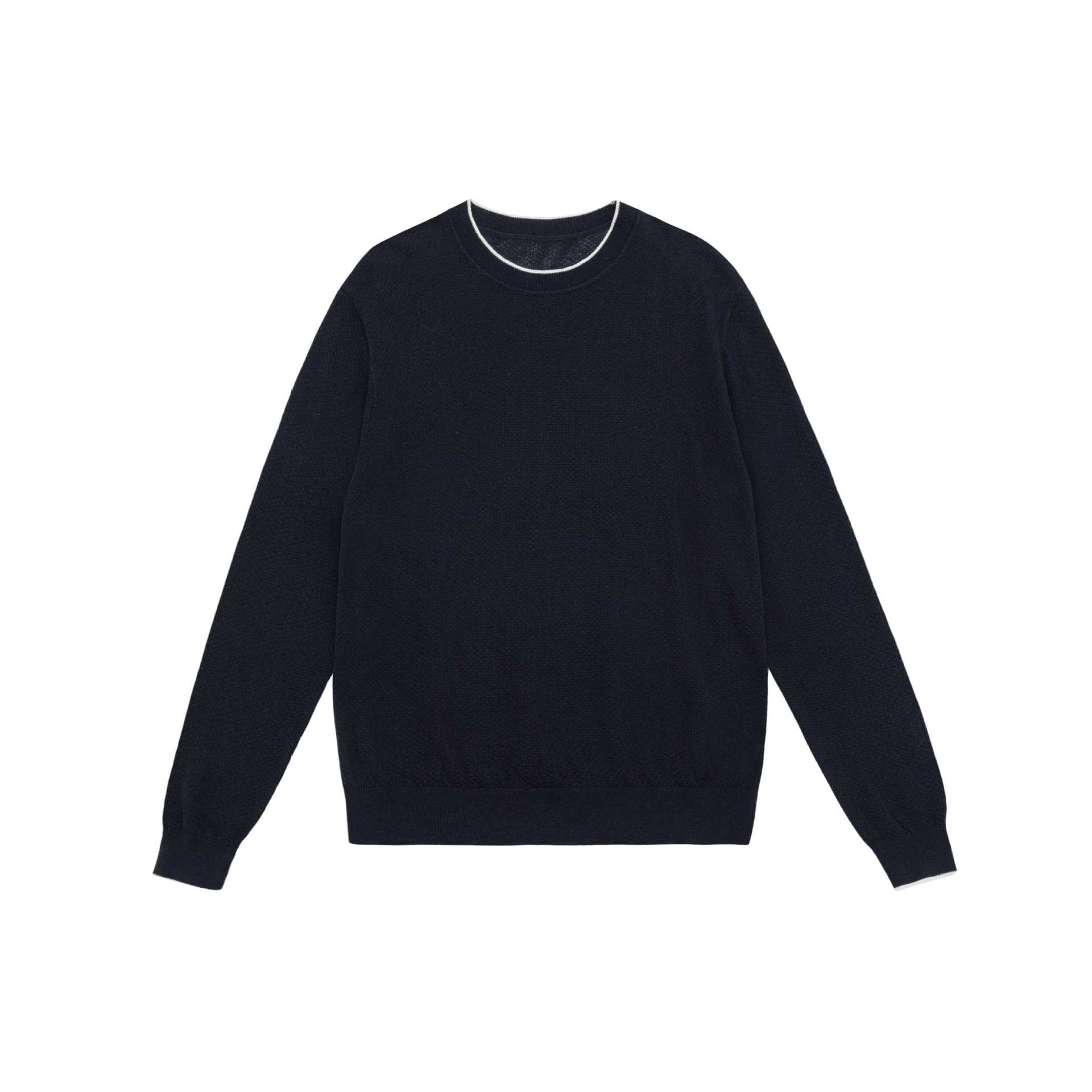 Unisex Lightweight crew neck sweater made of cotton blend with ribbed hem and raglan sleeves Chichicherry