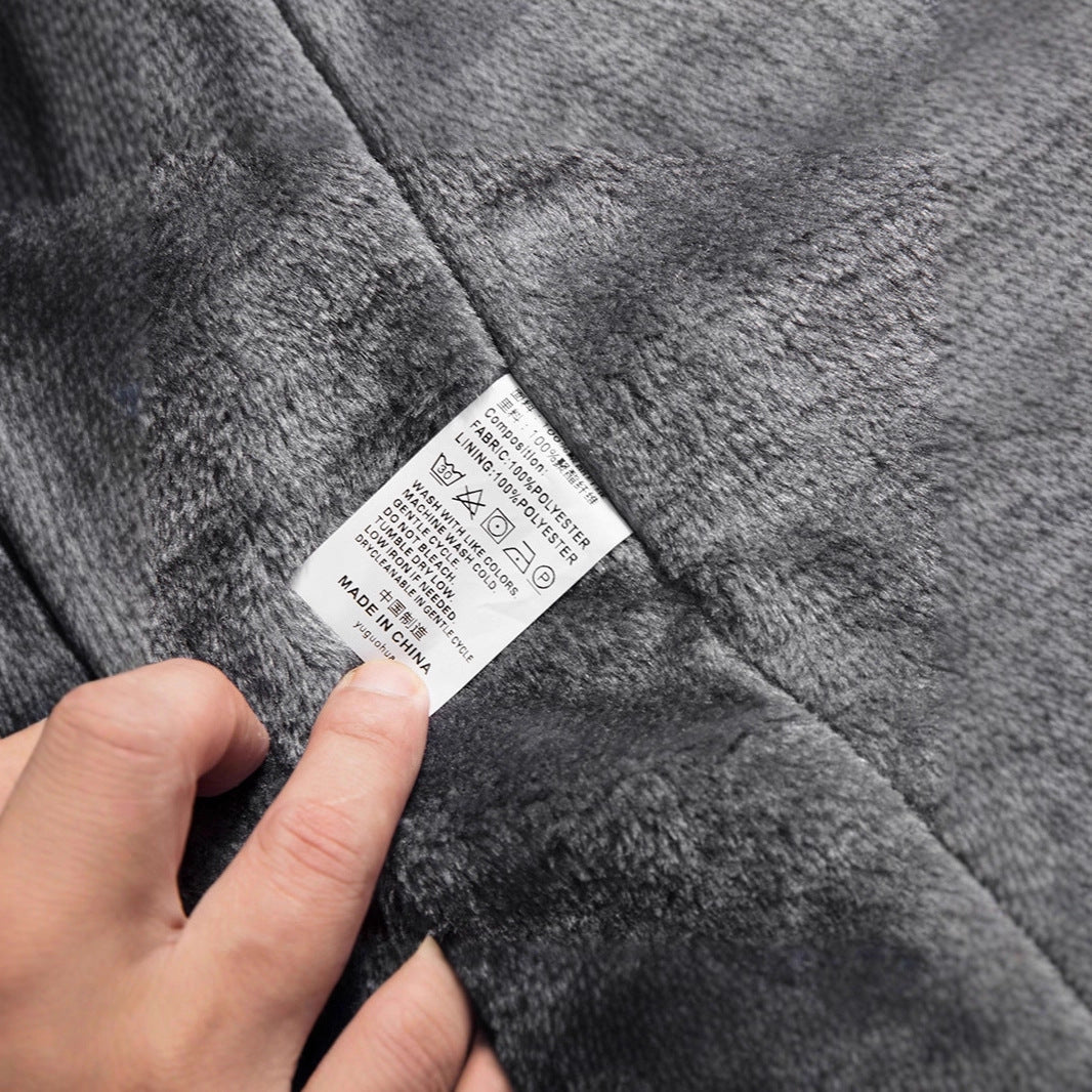 Men's Wind and Water Resistant Hooded Jacket with Teddy Fleece Lining and Zipper Pockets Chichicherry