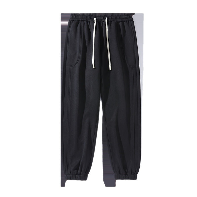 Men Comfortable Athletic Jogging Pants with Drawstring and Elastic Ankle Cuffs Chichicherry