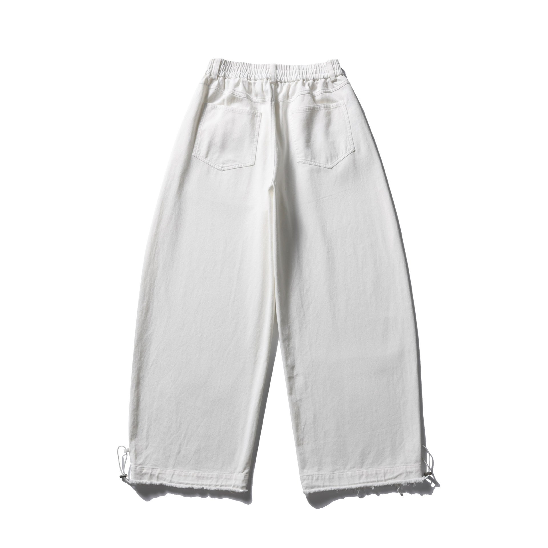 Ladies culotte pants in loose fit with elastic waistband and drawstring Chichicherry