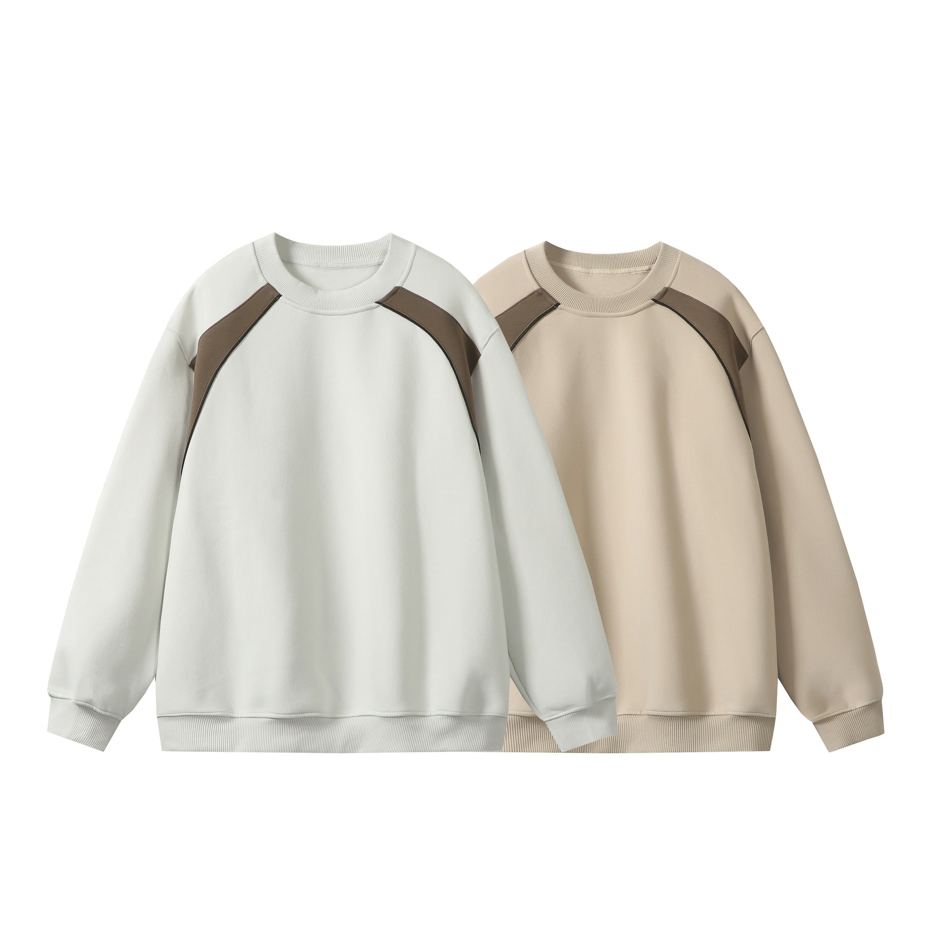 Unisex Oversize Sweatshirt with Contrast Shoulder Panels Chichicherry