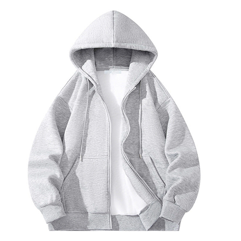 Men's Oversize Zip-Up Hoodie made of heavy sweatshirt quality with kangaroo pockets Chichicherry