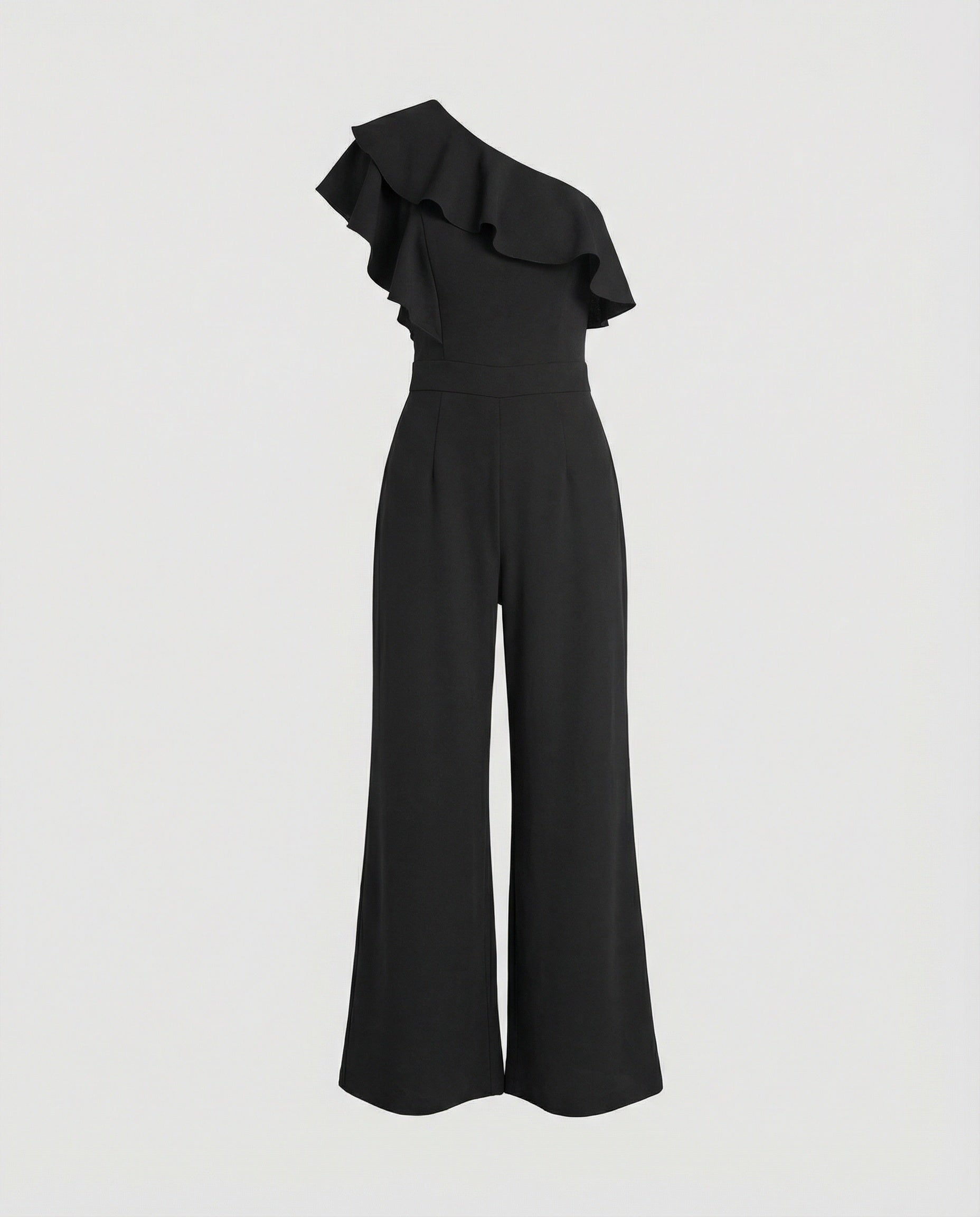 Elegant off-shoulder jumpsuit with ruffles