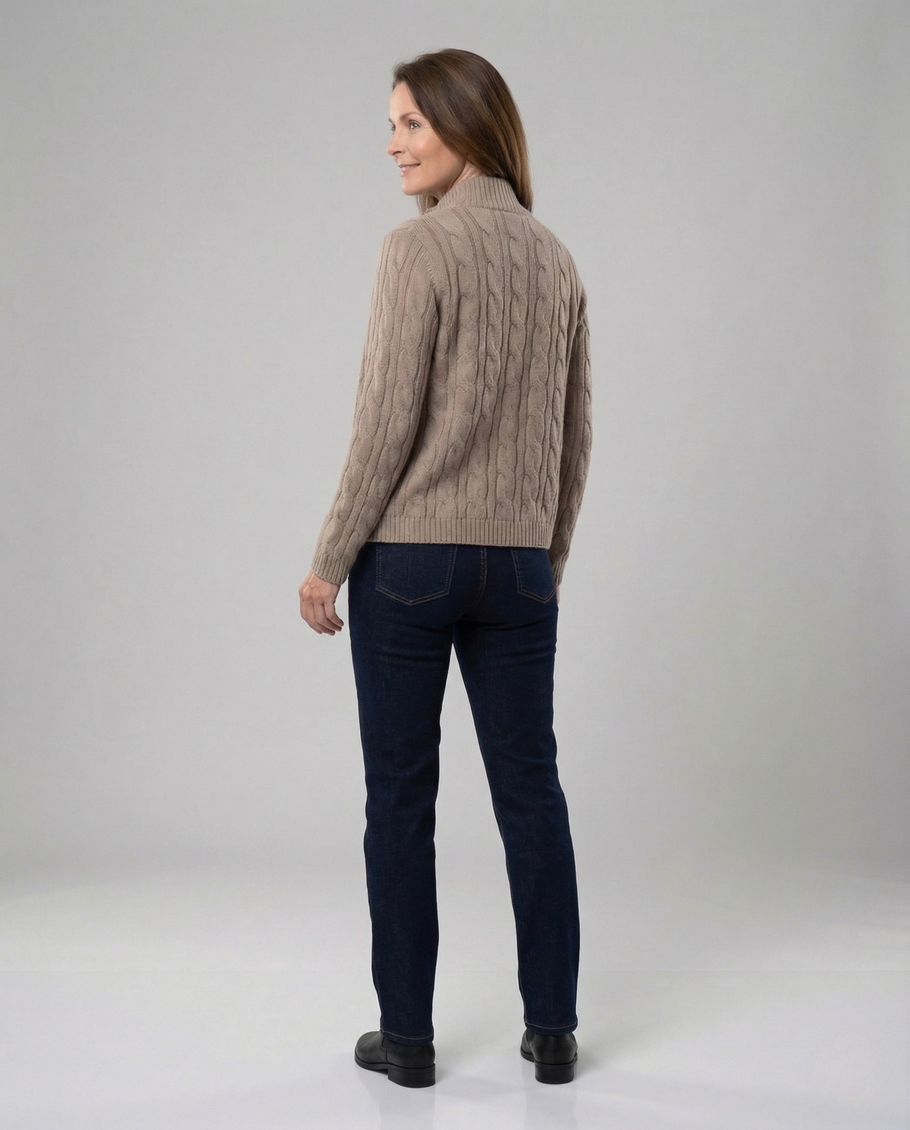 Women Wide High Waist Jeans