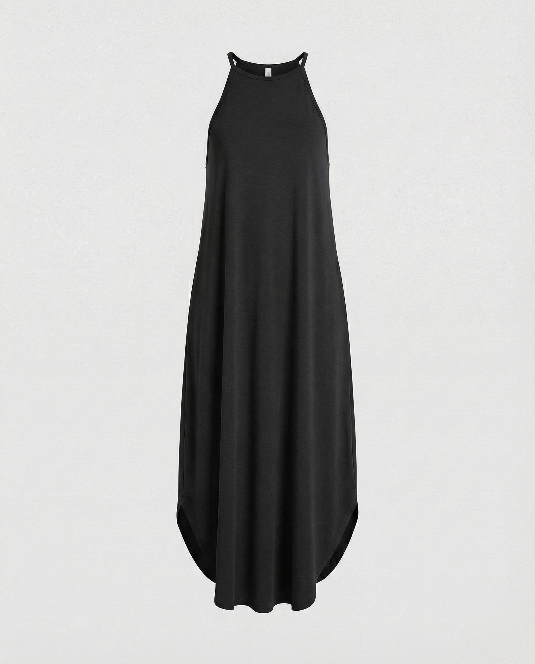 Women Tulip Maxi Dress with Slim Straps