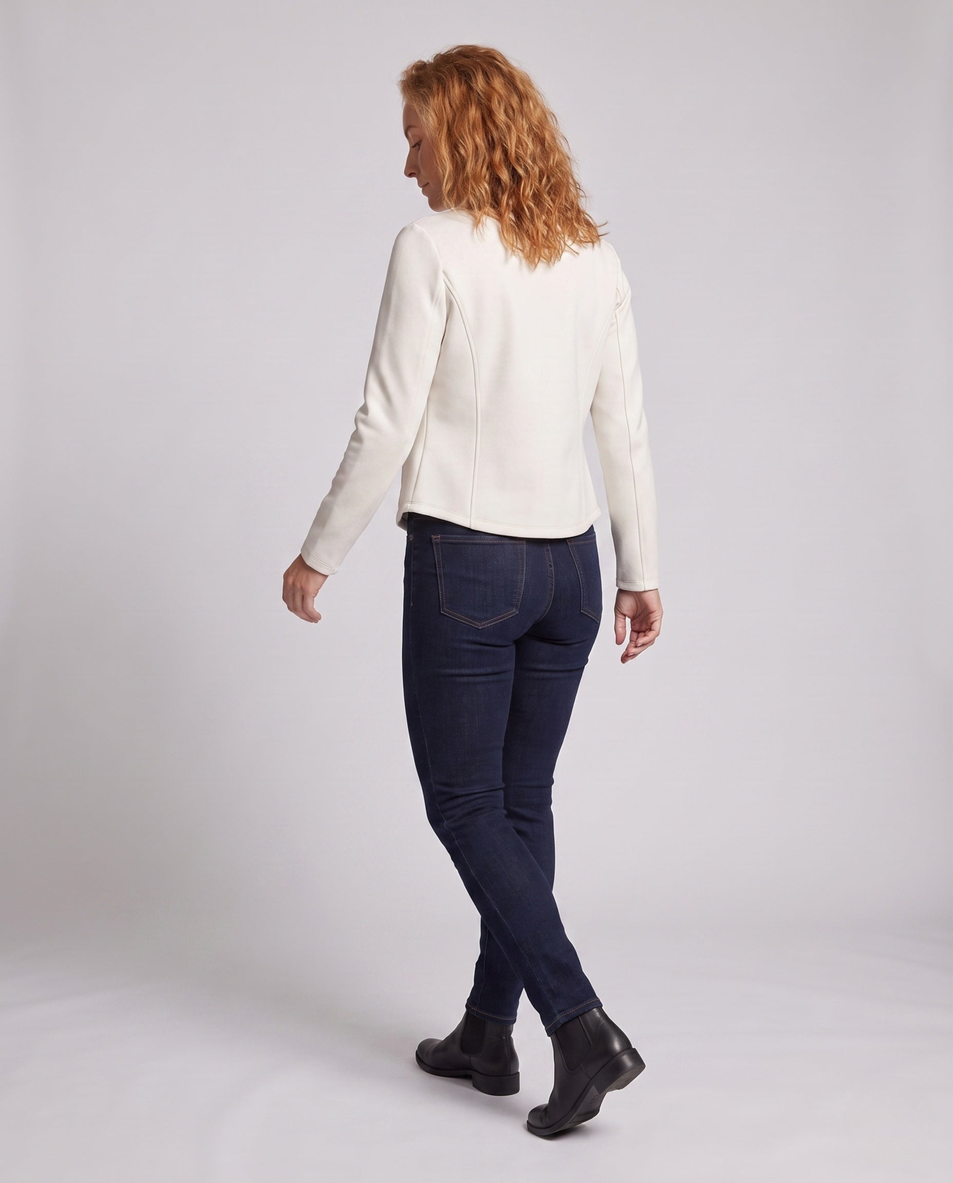 Women's Stylish Fleece Jacket with Poppy Cut Chichicherry
