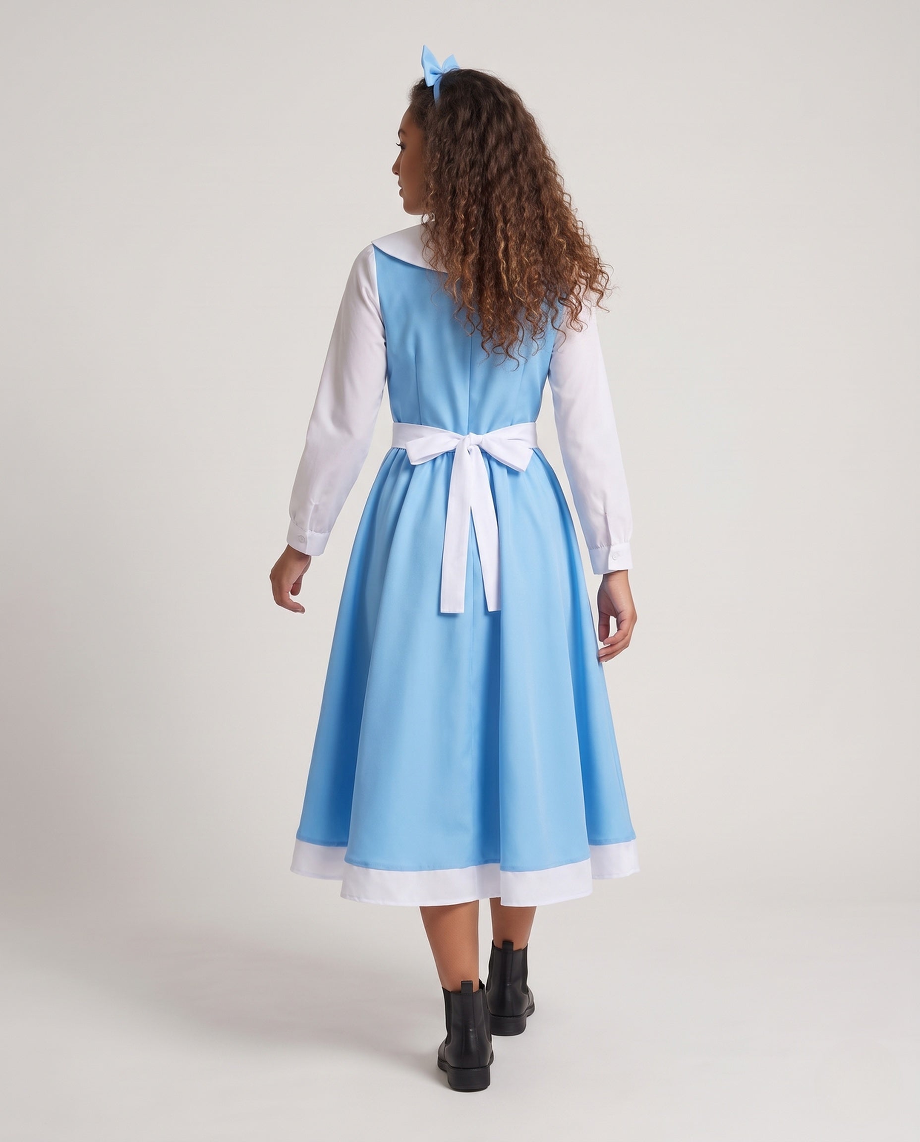 Women Fairy Tale Costume Dress with Classic Design and Ruffle Details Chichicherry