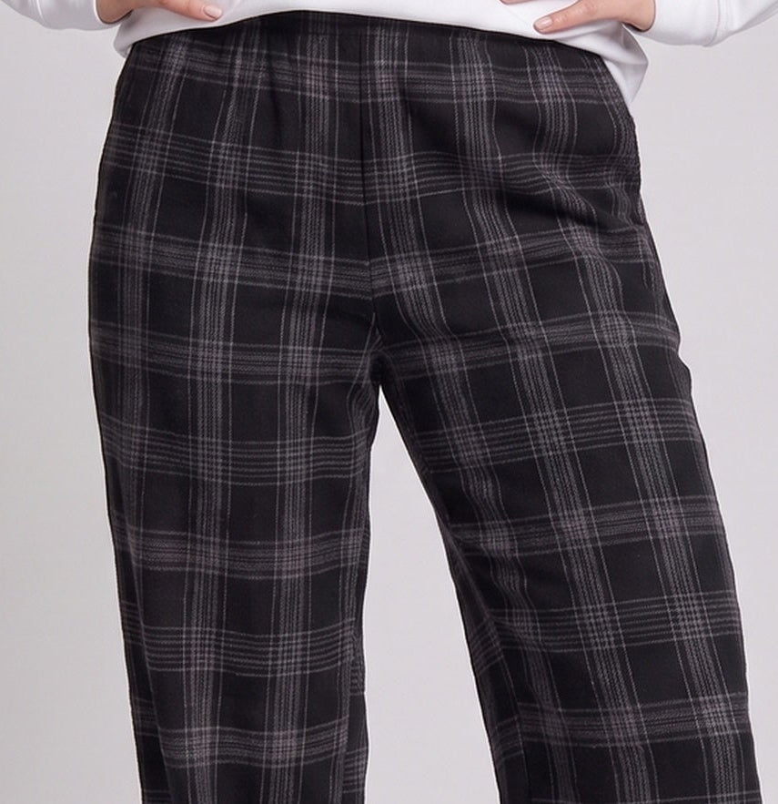 Women’s carrot pants with check pattern Chichicherry