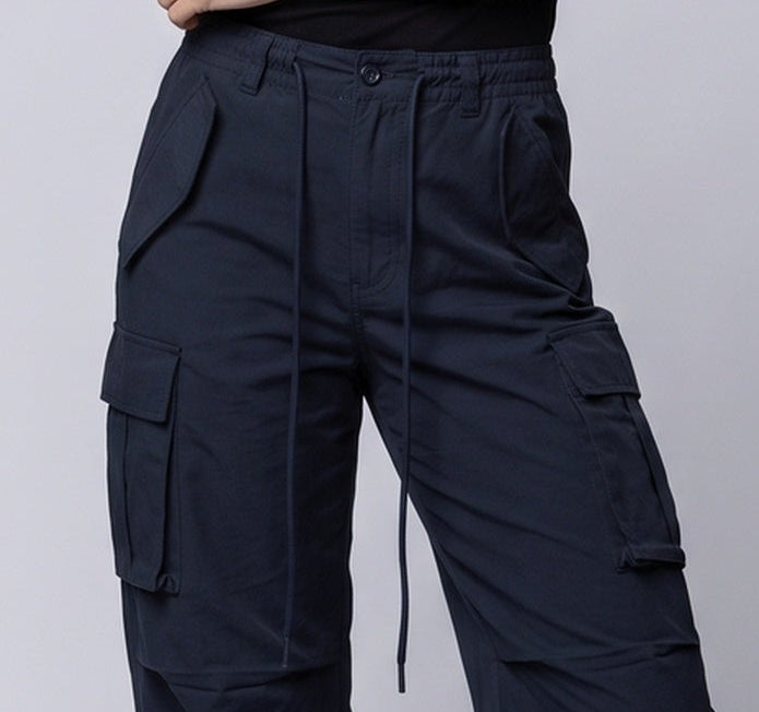 Women's Fashion Cargo Pants with Side Pockets Chichicherry