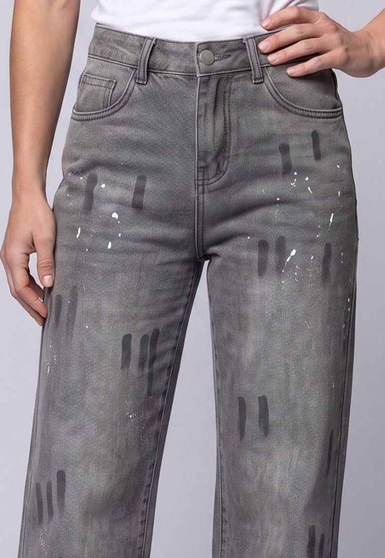 Women's Fashion High-Waisted Baggy Jeans Chichicherry