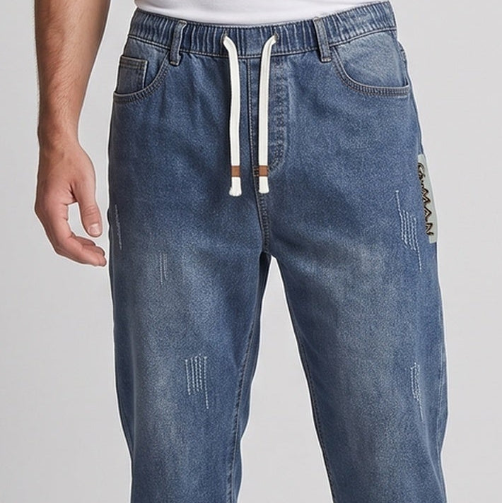 Men's Comfortable Denim Shorts in Casual Cut Chichicherry