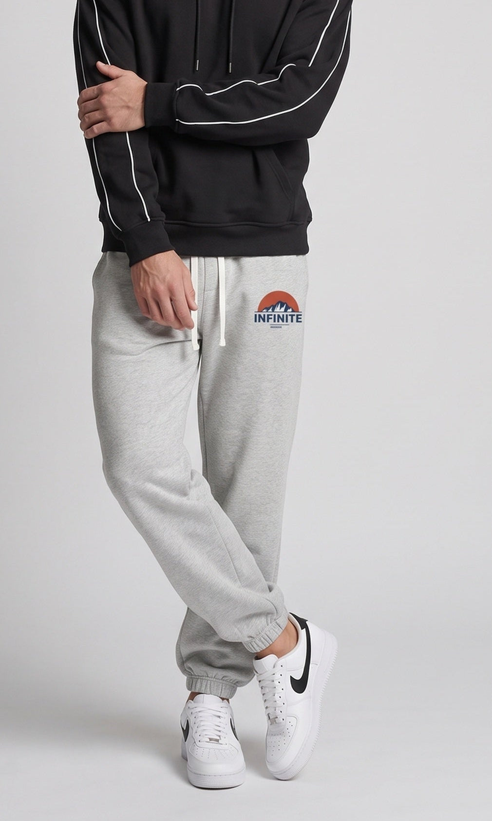 Men's Comfortable Casual Pants with Elastic Waistband Chichicherry