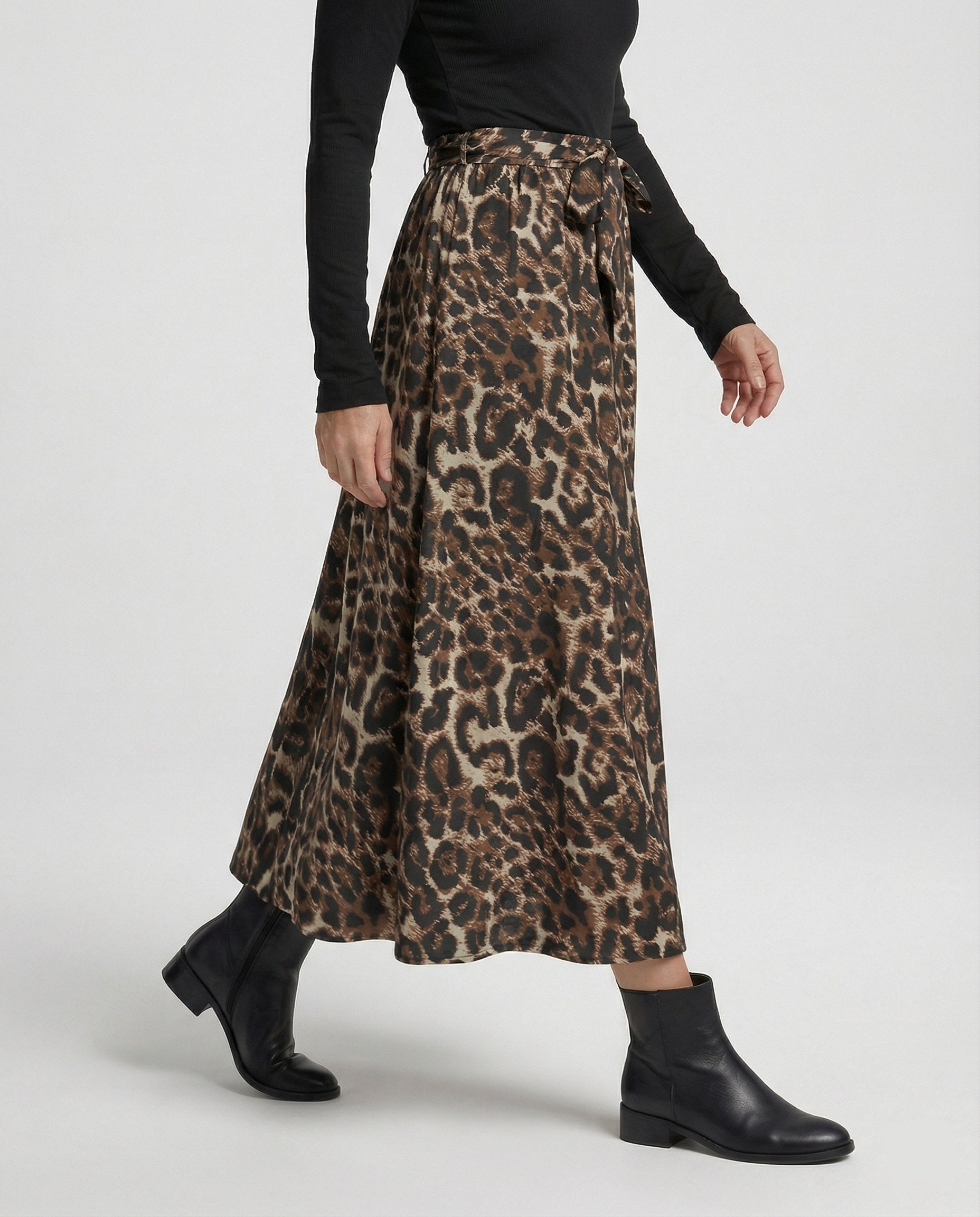 Women's Maxi Skirt with Print Summer