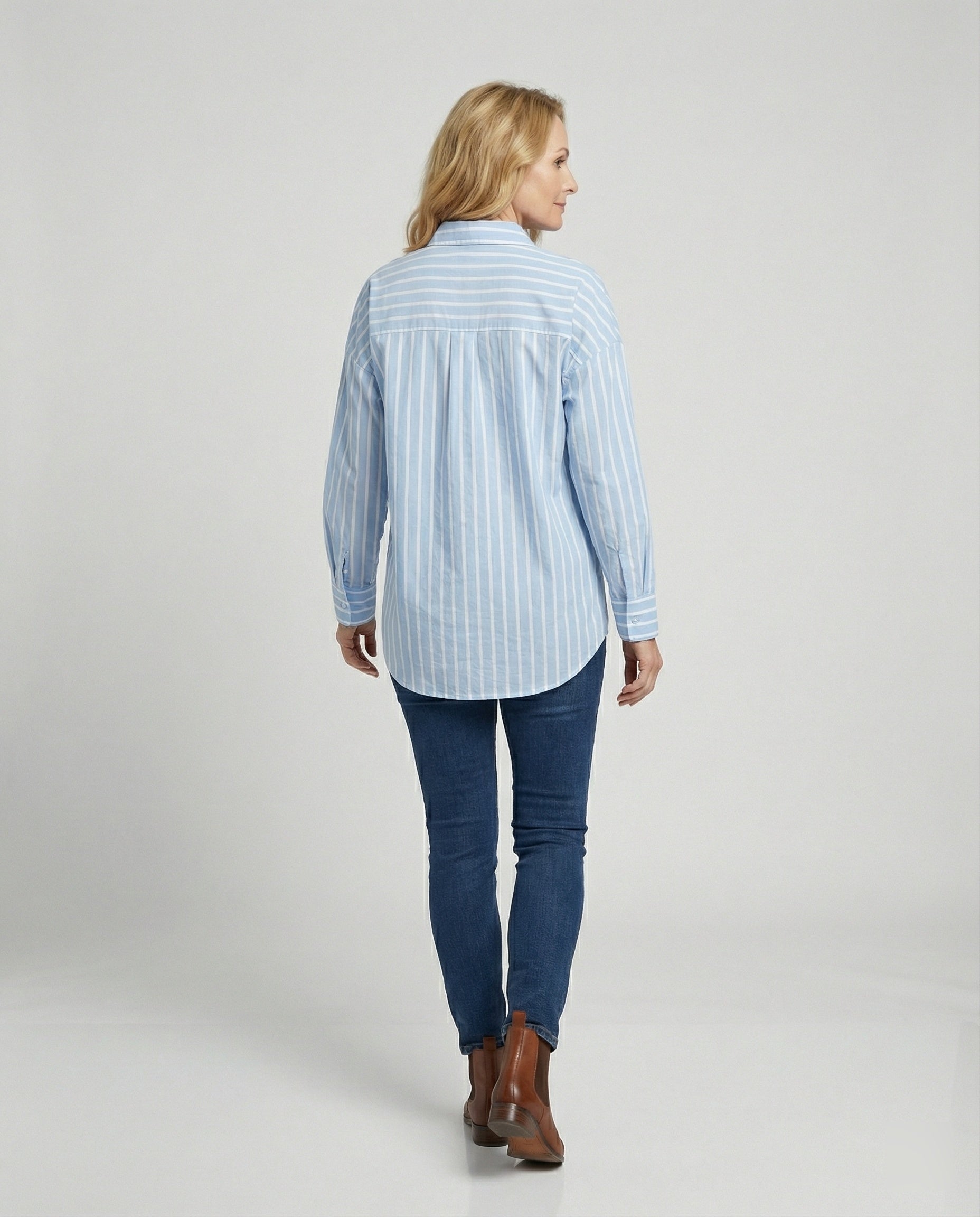 Ladies Blouse Oversized Velvet