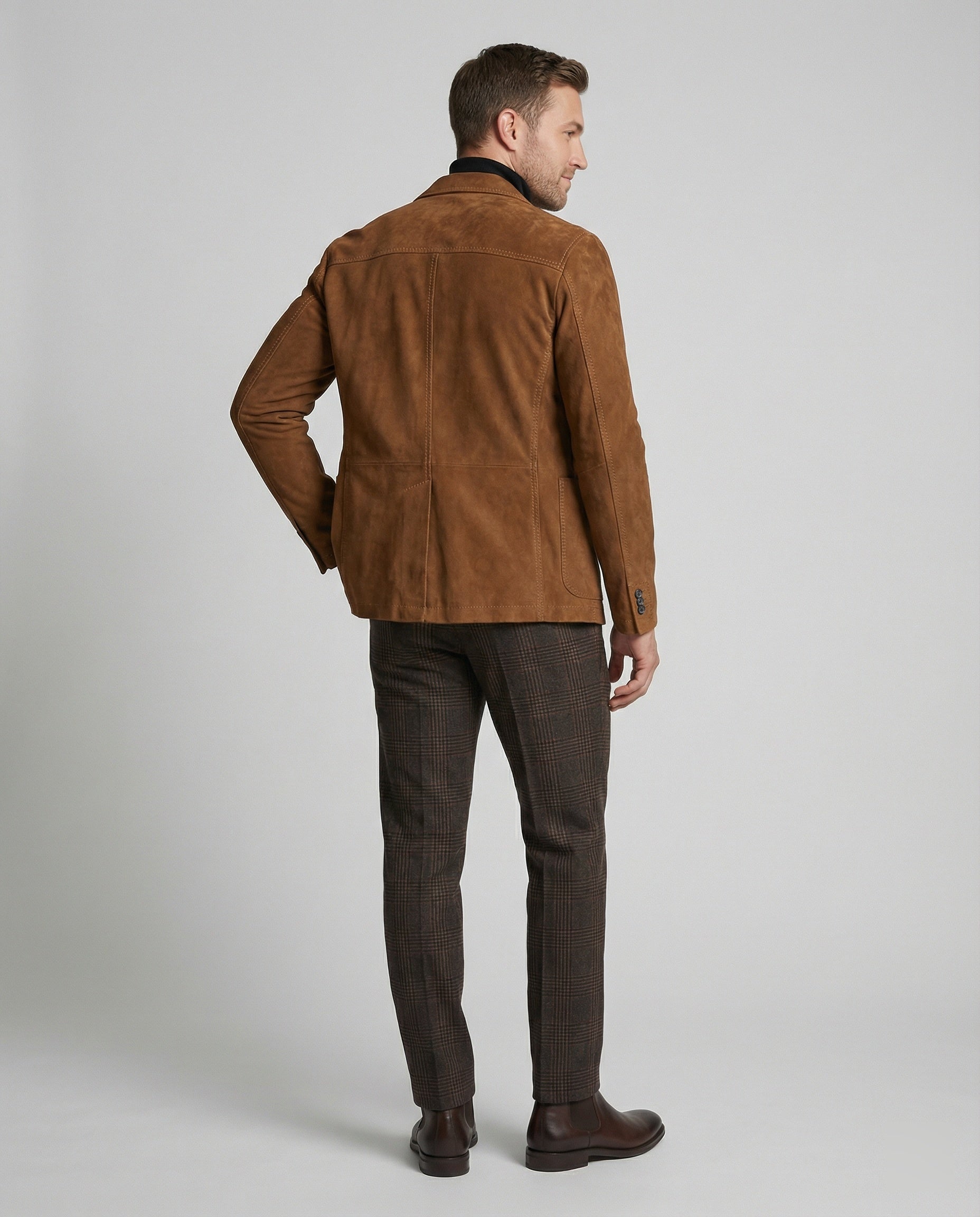 Men's Suede Blazer
