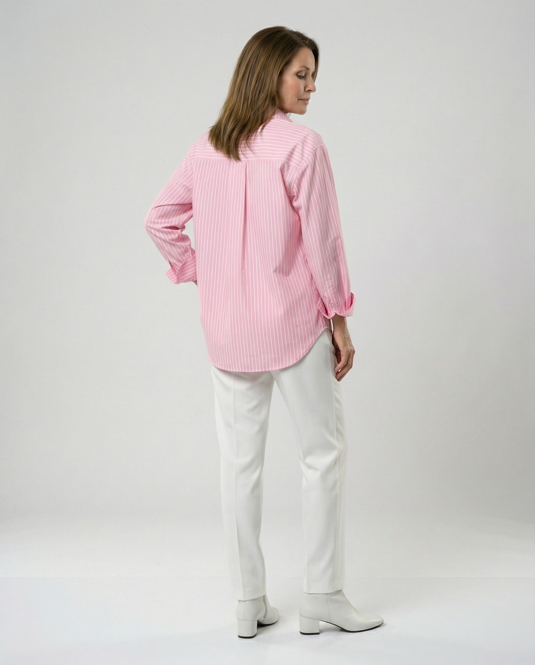 Women's Blouse Top Women's Striped Loose