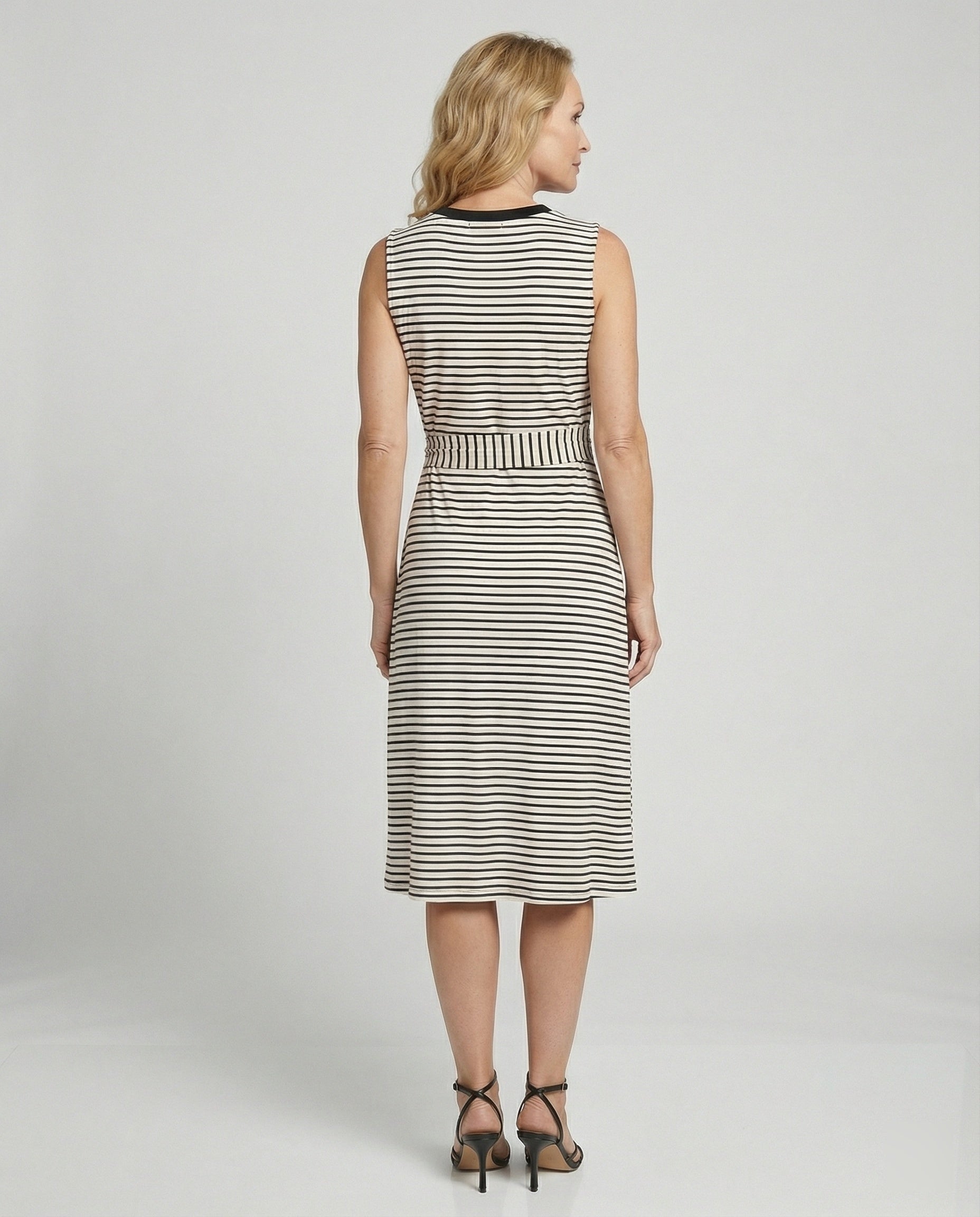 Women's Midi Dress Wrap Look Jersey