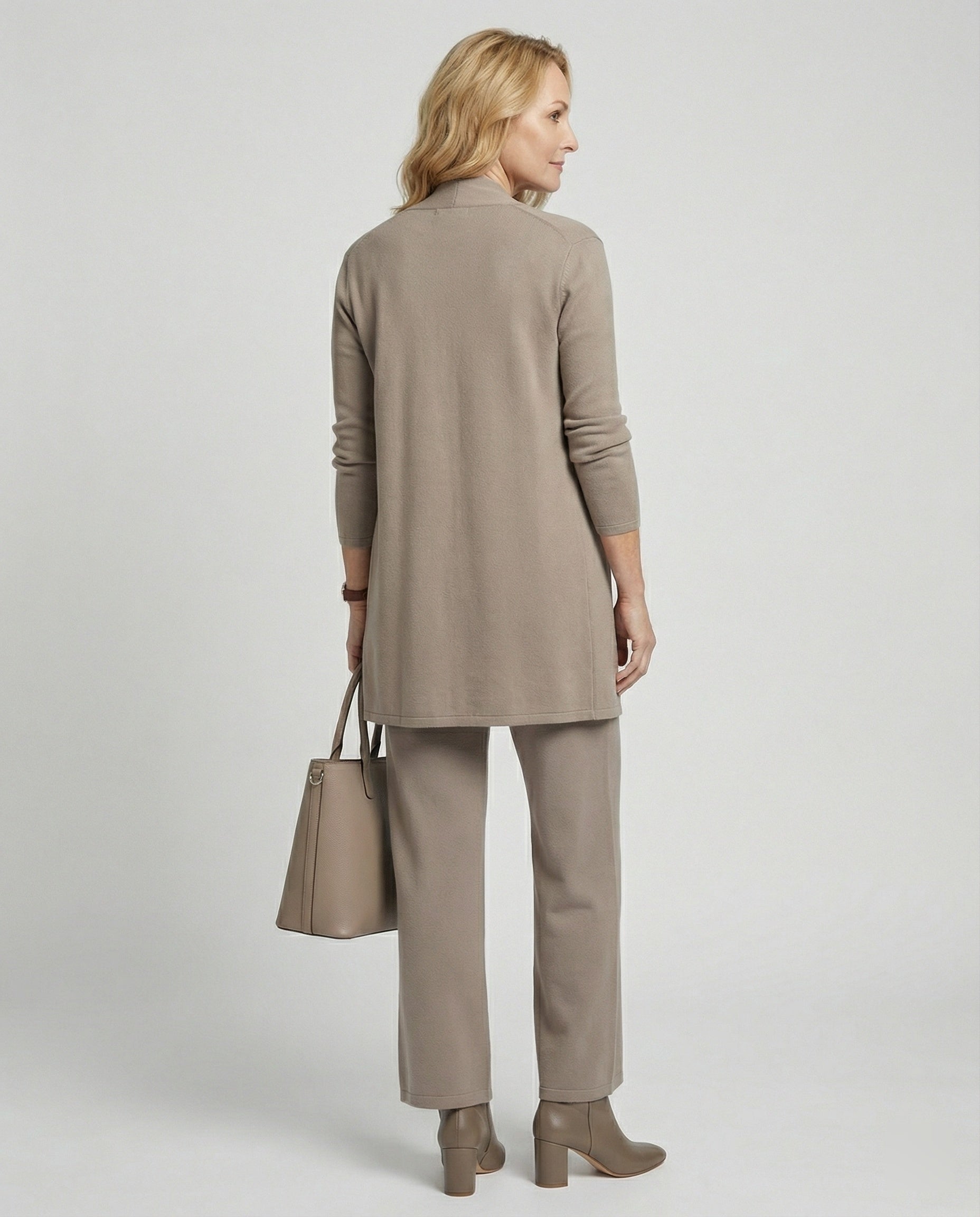 Women's Two-Piece Set Blazer Palazzo Pants