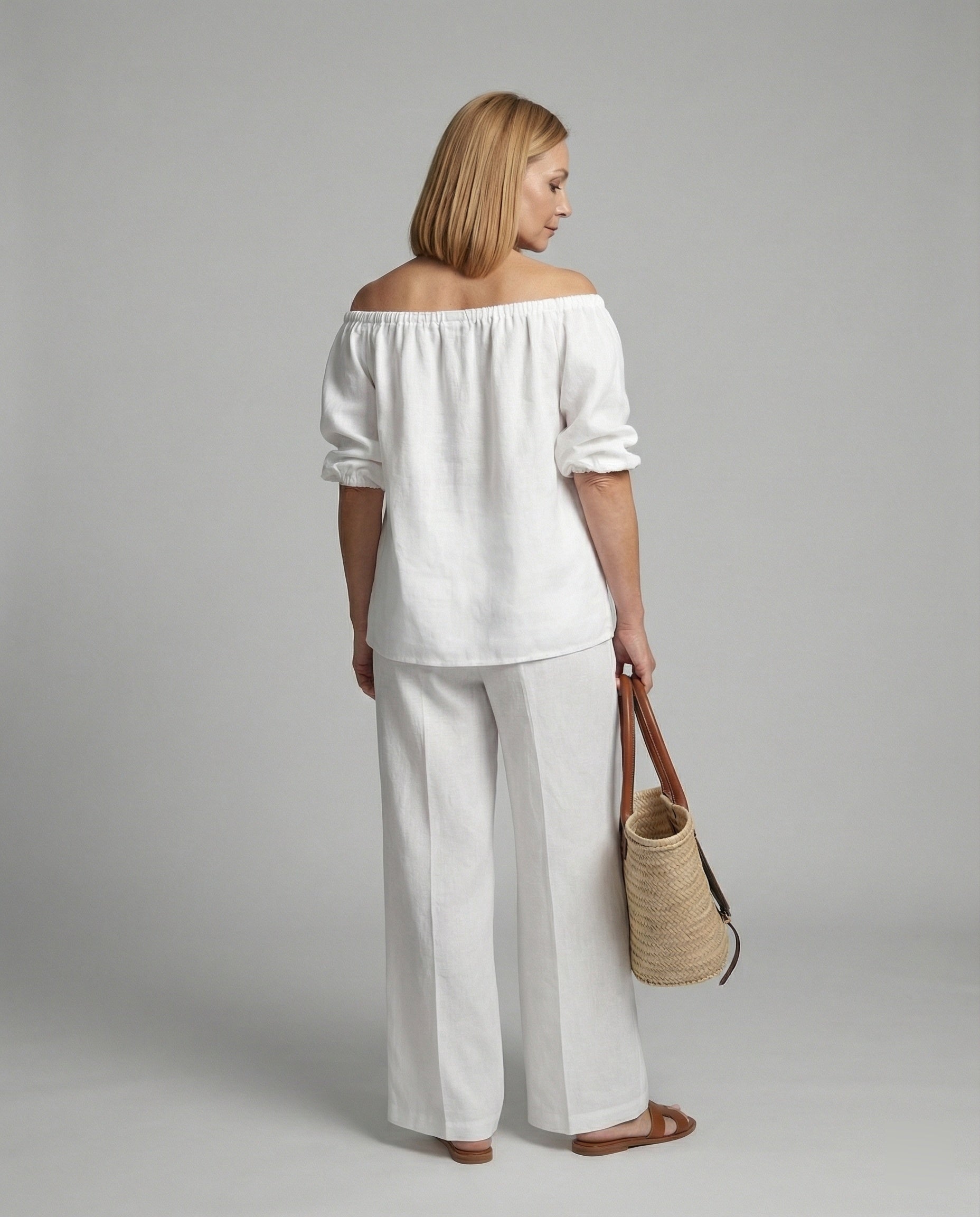Ladies Two-piece Set Carmen Casual