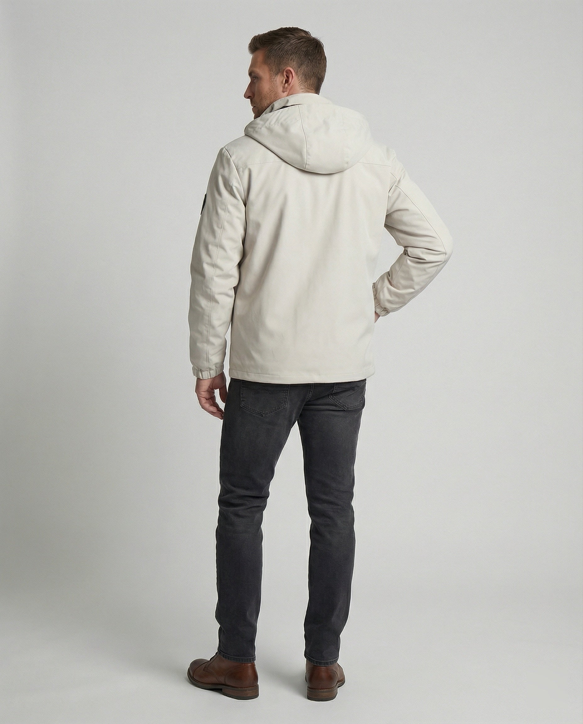 Men's Biker Jacket Leather Suede