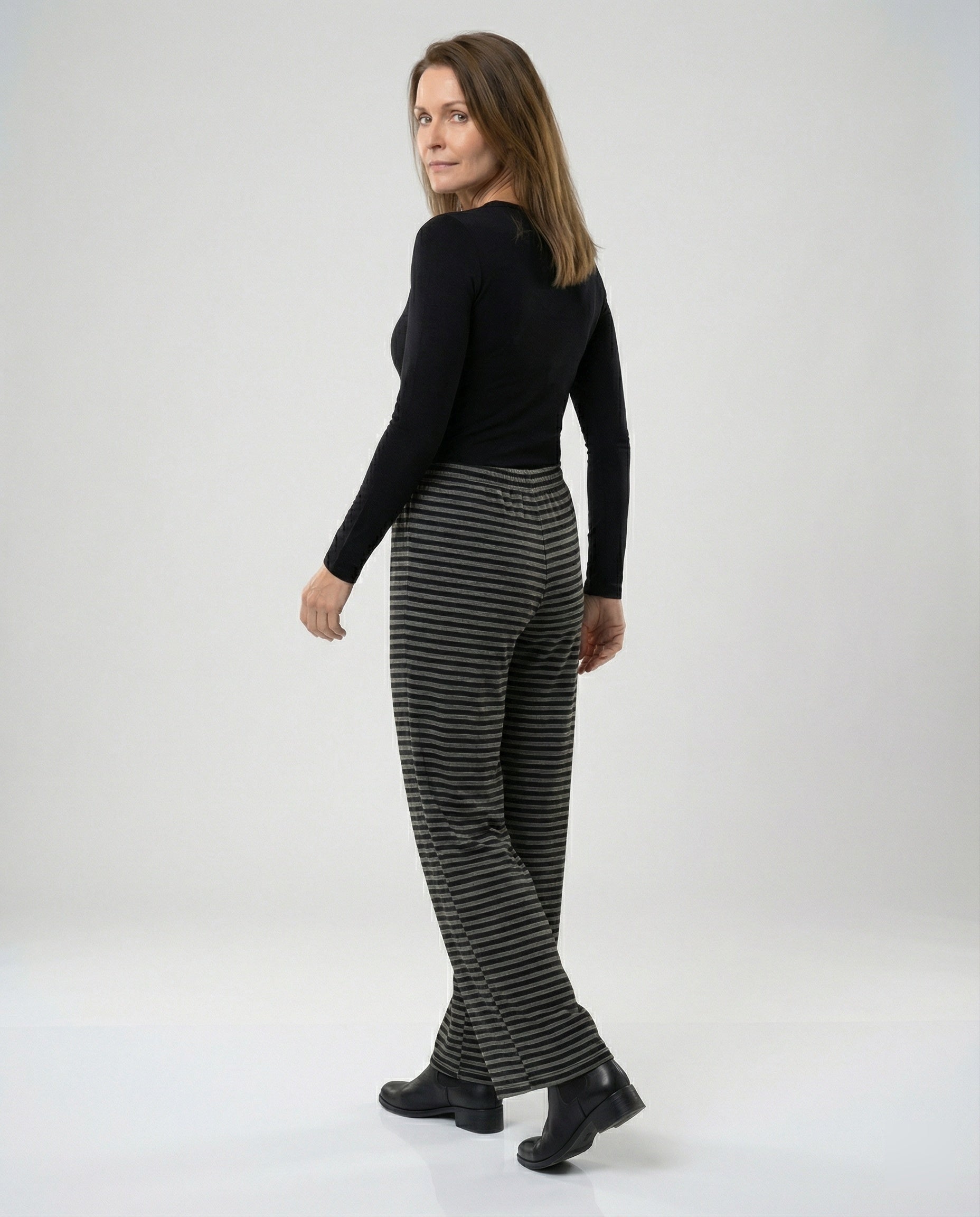 Women's Fabric Trousers Women's Wide Jersey