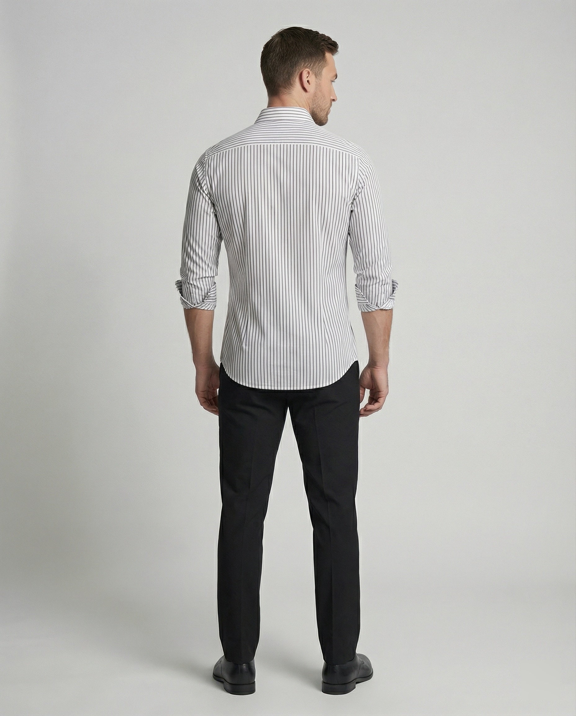 Men's Shirt Striped Slim Fit