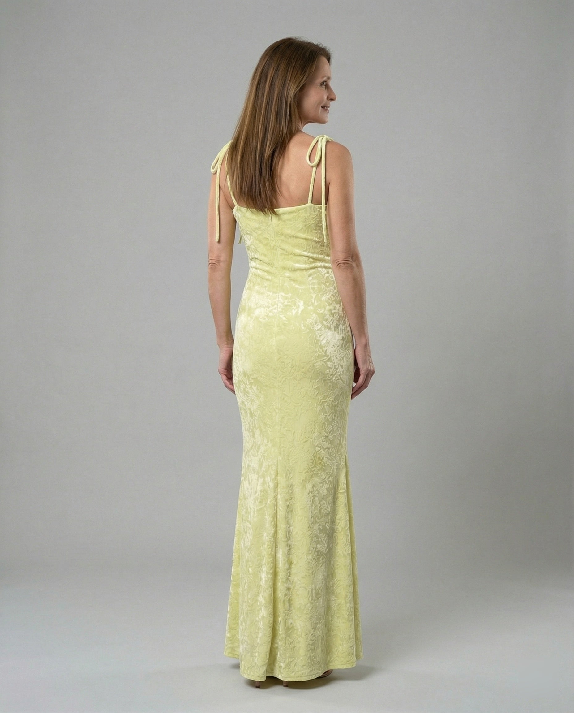 Jacquard Evening Dress Mermaid Ladies