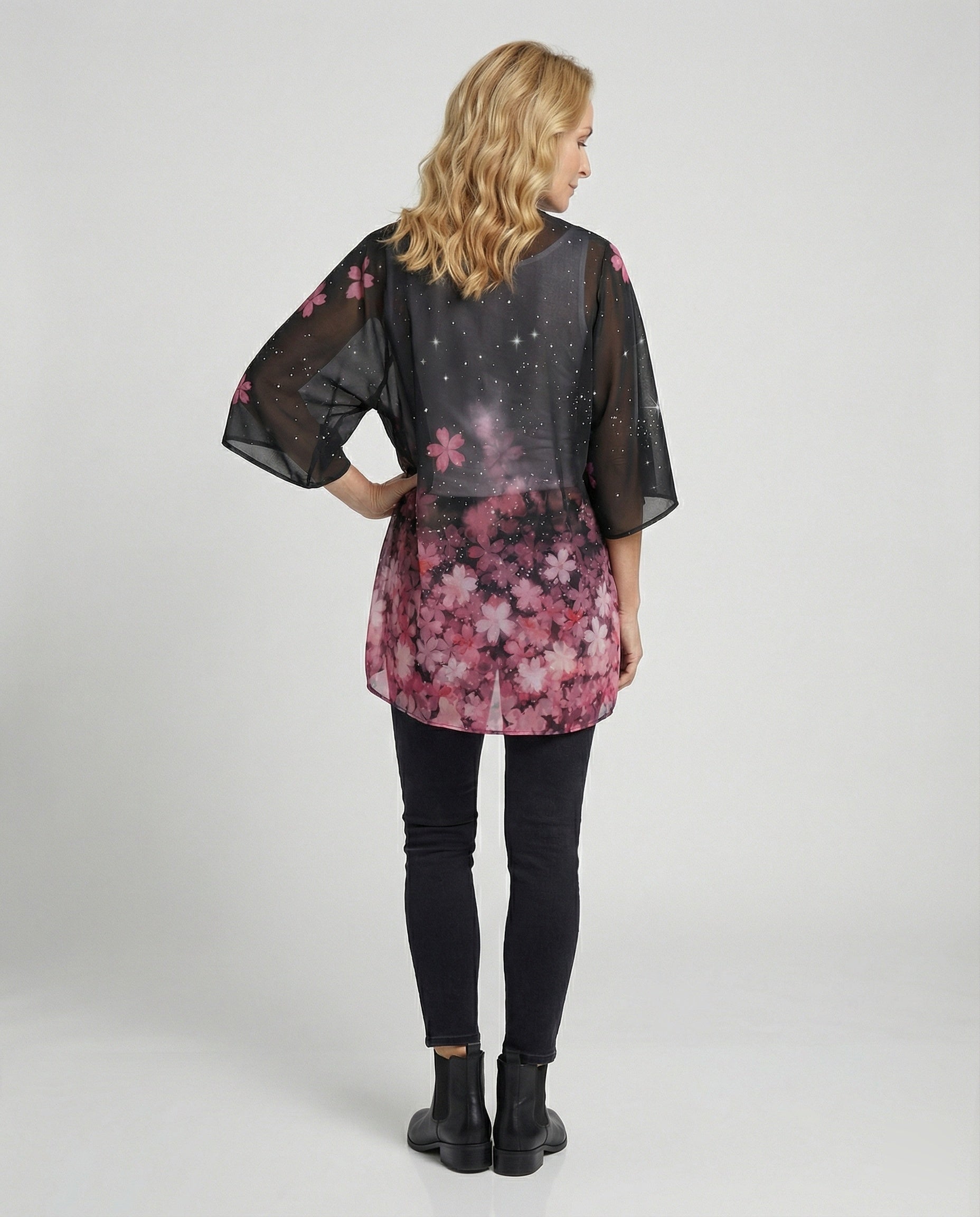 Open Kimono Women's Floral