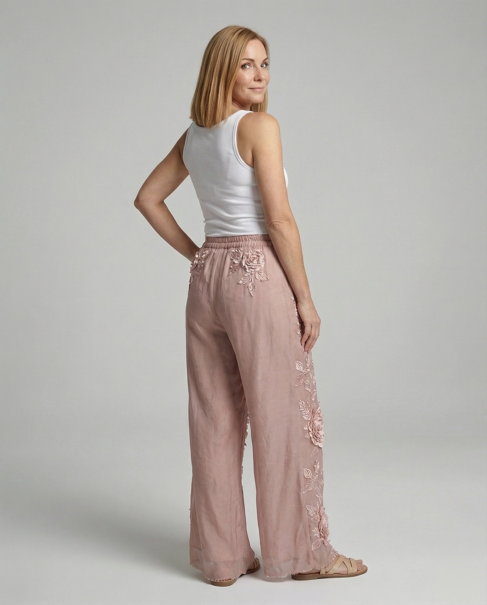 Women's Harem Pants Boho Patchwork