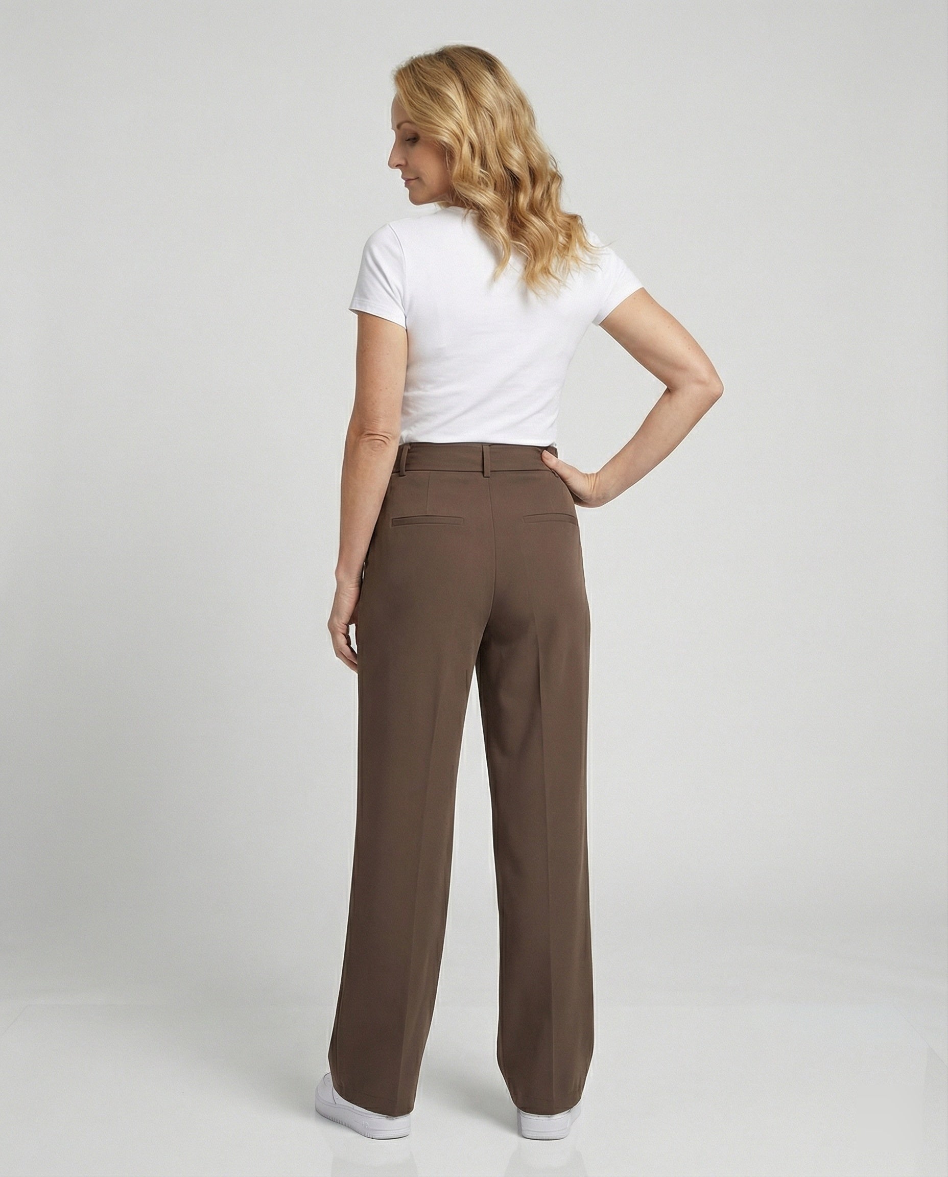 Leisurewear Unisex Pleated Pants Wide