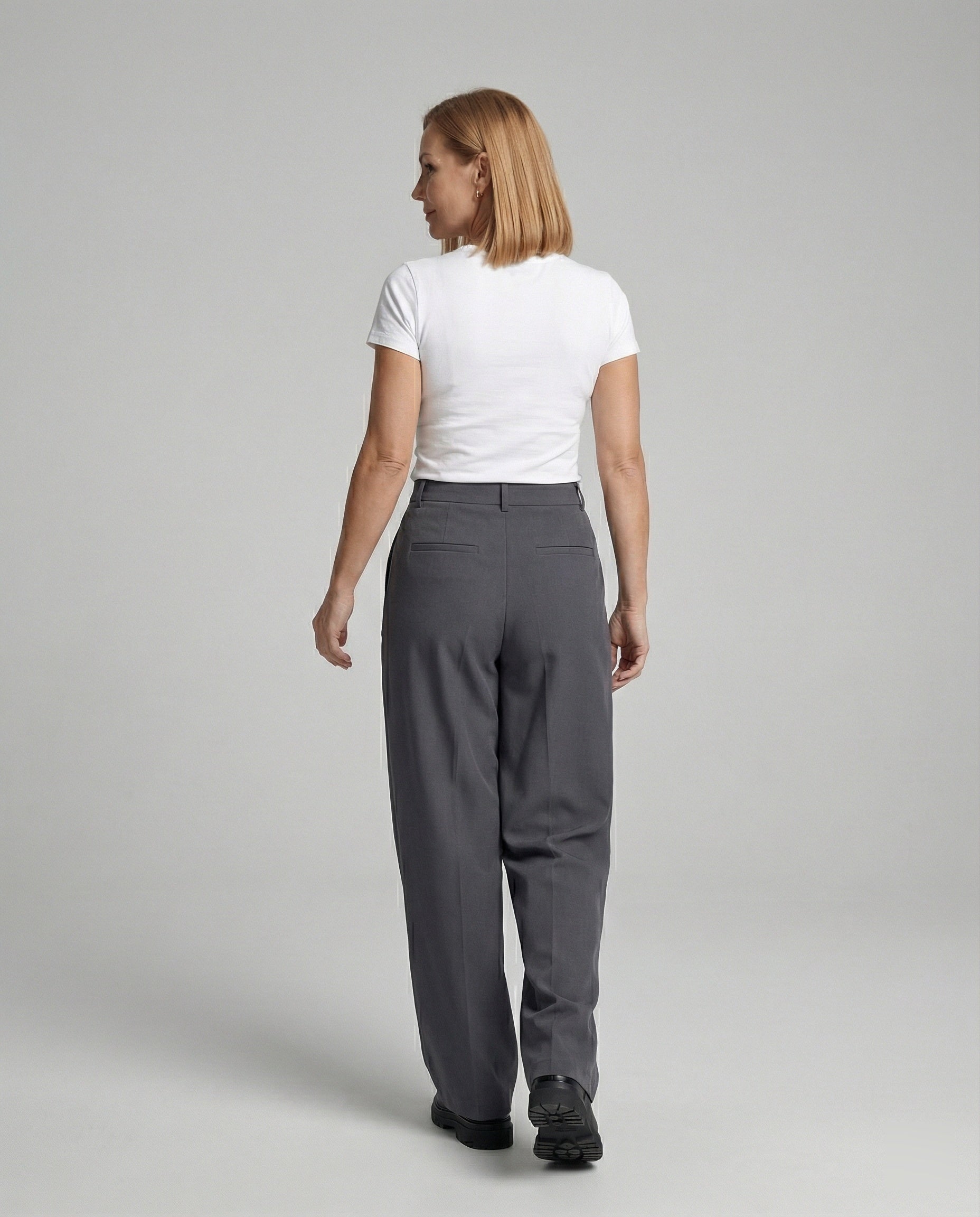 Casual Wear Unisex Suit Pants Wide