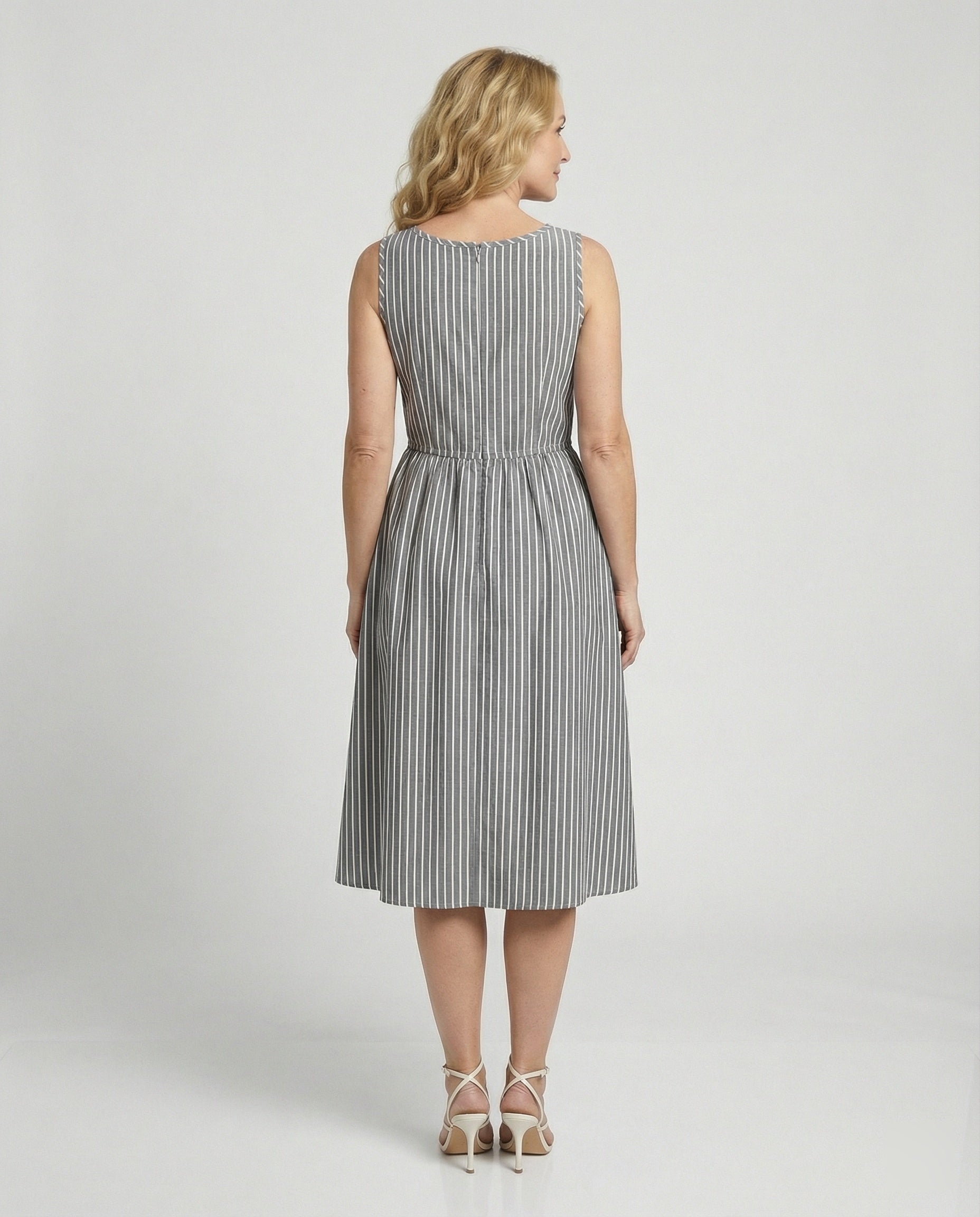 Leisure dress women's midi dress A-line