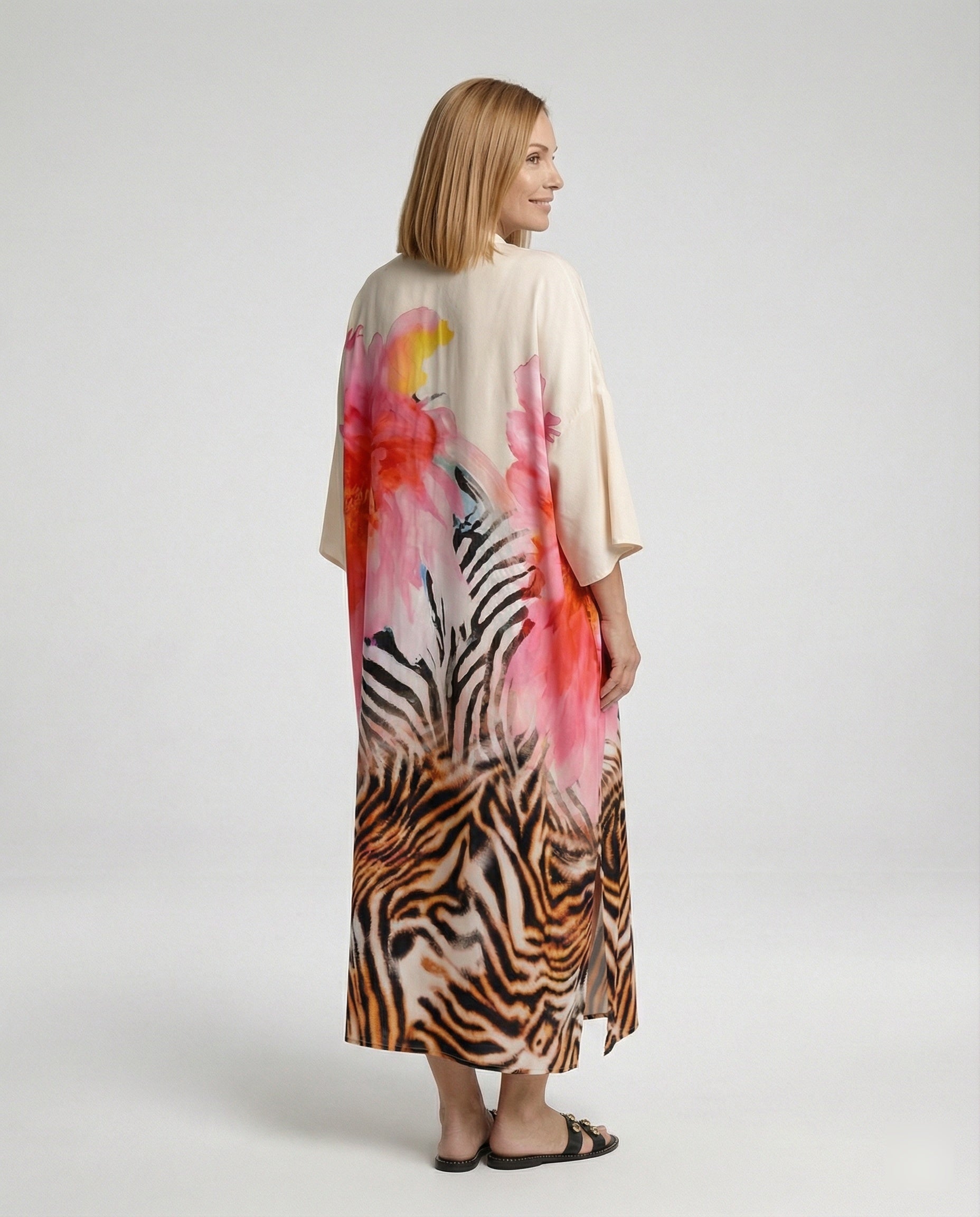 Women's Kaftan Maxi Dress Print