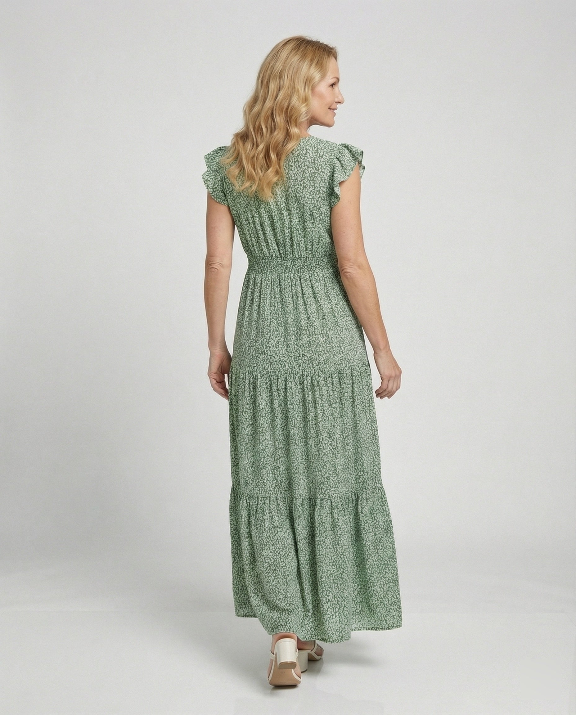 Women Maxi Dress Summer Smock Top